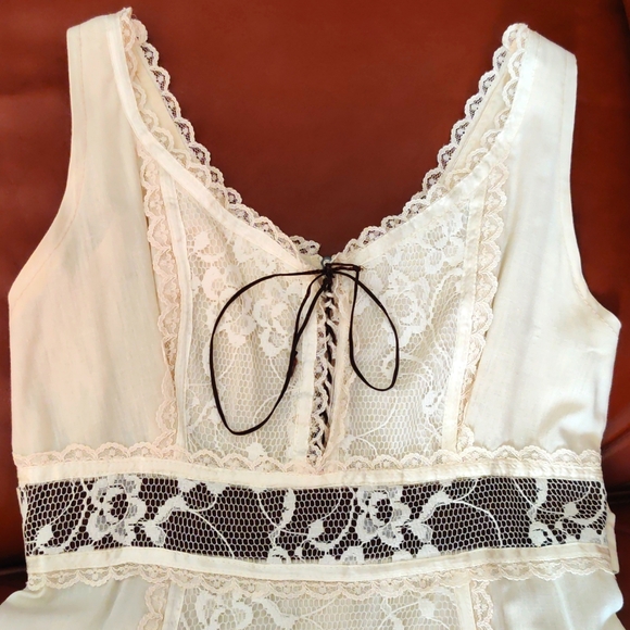 Cottagecore Vintage Dress size S (9-10) - Picture 3 of 5